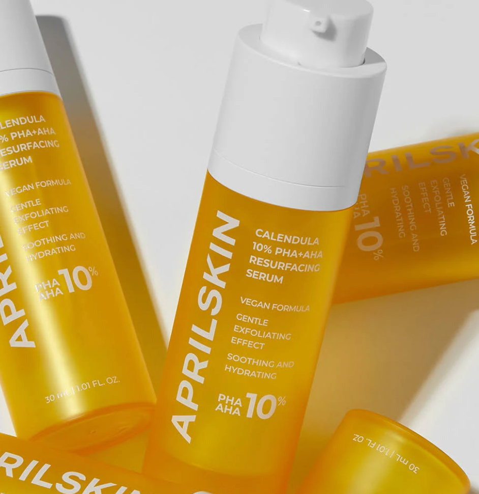APRILSKIN CALENDULA 10% PHA+AHA RESURFACING SERUM