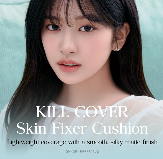 CLIO - KILL COVER SKIN FIXER CUSHION 15g (+with refill) expiring 1/8/26