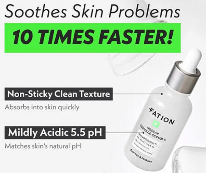 Fation - NOSCA9 TROUBLE SERUM S 30ml