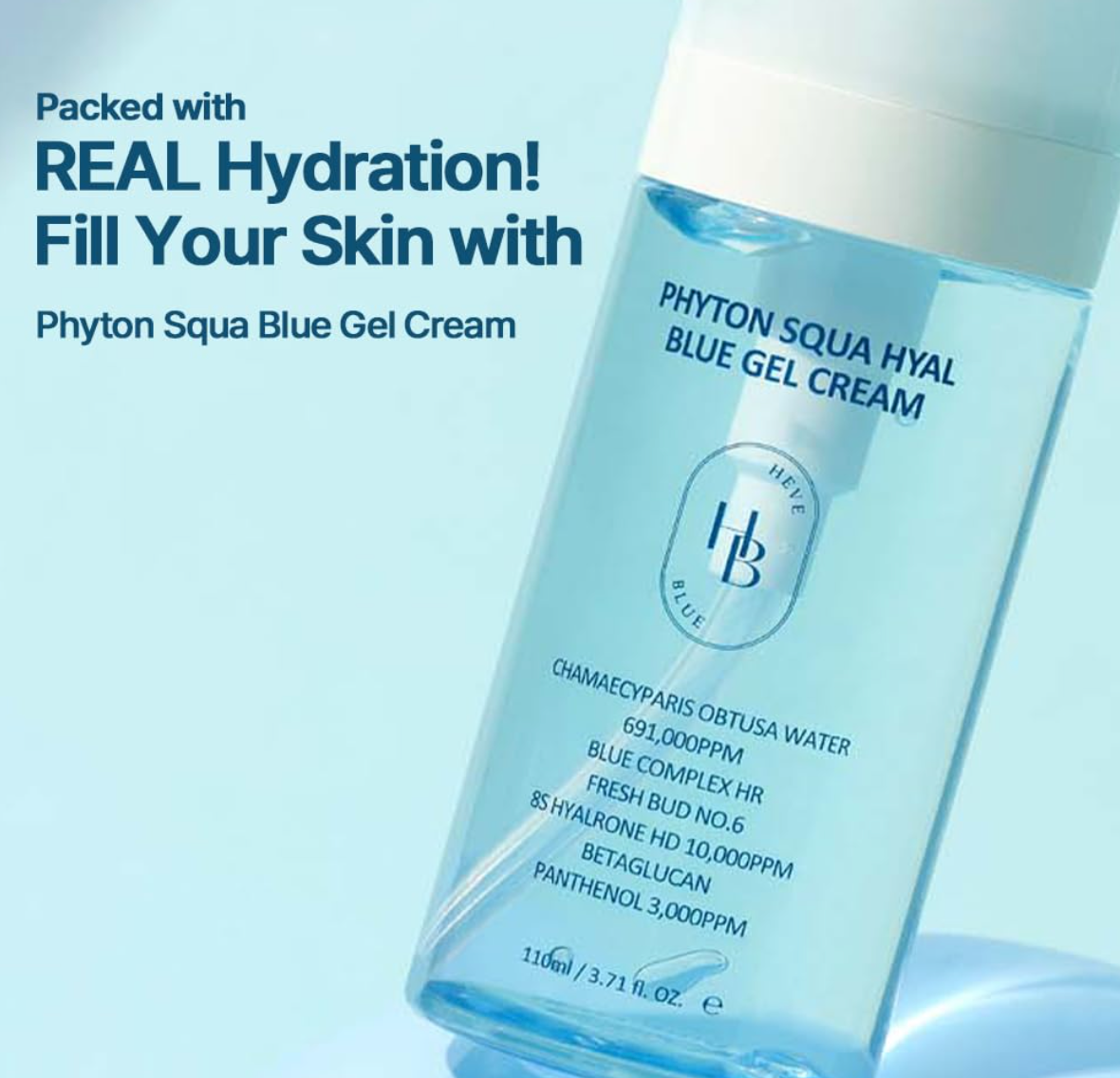 HEVEBLUE - Phyton Squa Hyal Blue Gel Cream 110ml