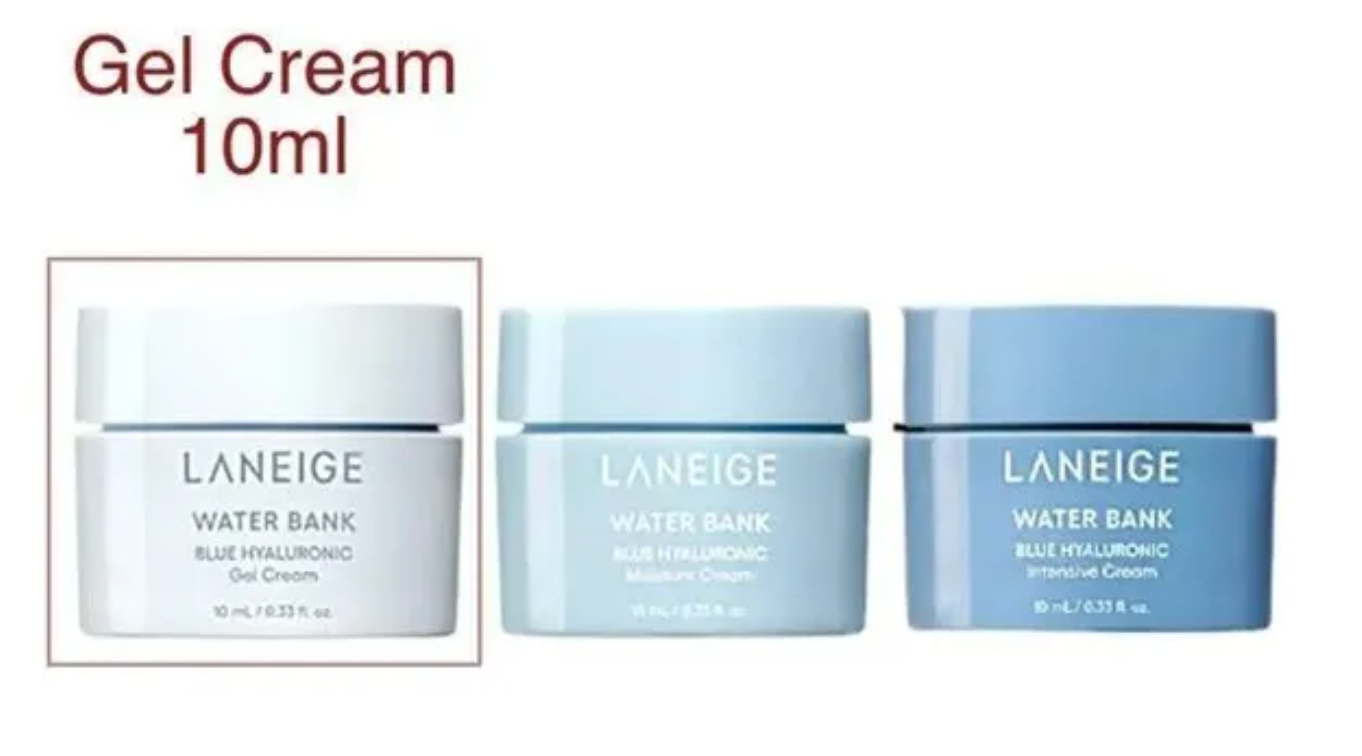 Laneige - WATER BANK BLUE HYALURONIC GEL CREAM 10ml (mini)
