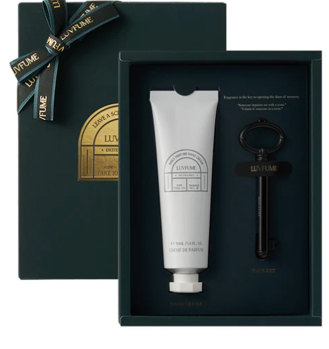 Luvfume - Hand Cream Set (Hand Cream 50ml + Slate Key)