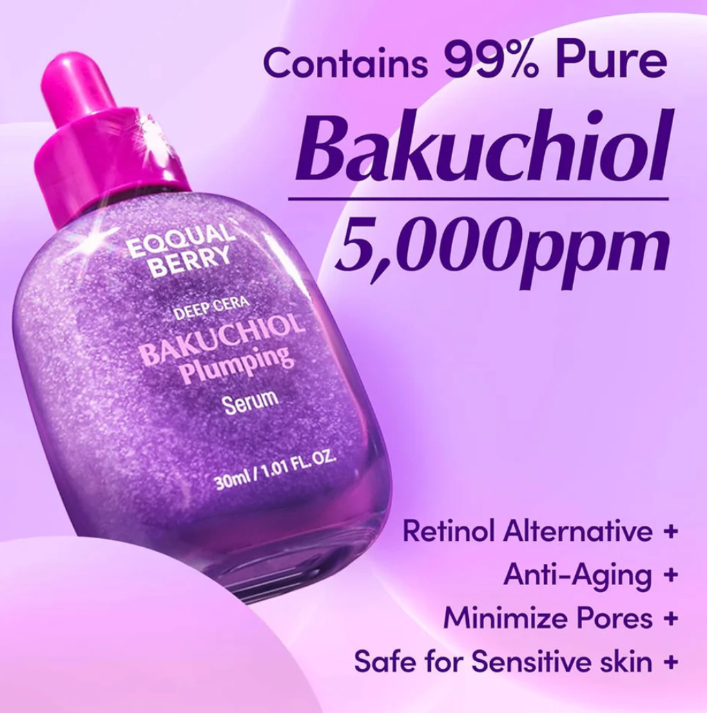 Eqqualberry - Deep Cera Bakuchiol Plumping Serum 30ml