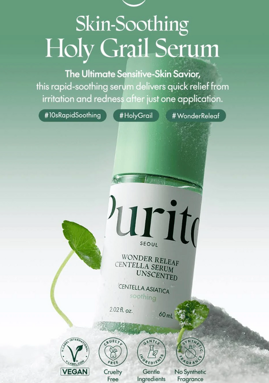 Purito - WONDER RELEAF CENTELLA SERUM UNSCENTED 60ml