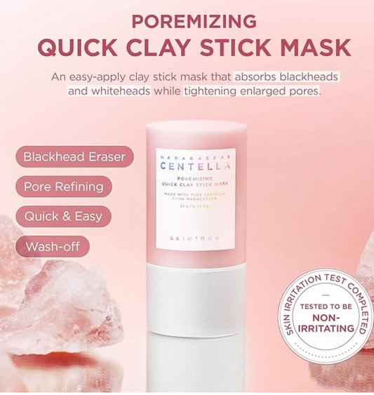Skin1004 - CENTELLA POREMINIMIZING QUICK CLAY STICK MASK
