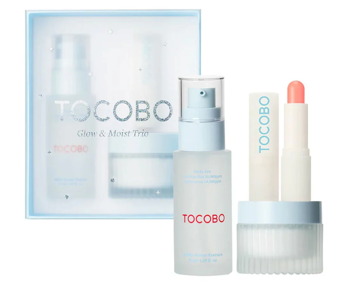 TOCOBO - GLOW and MOIST TRIO set