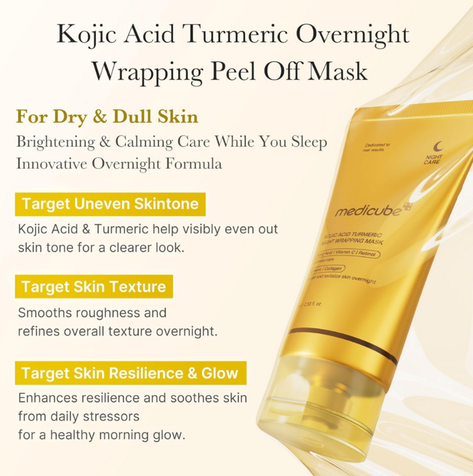 Medicube - Kojic Acid Turmeric Night Wrapping Mask 75ml