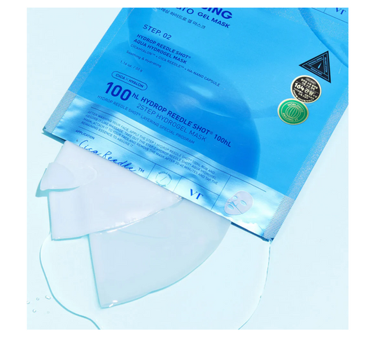 VT Cosmetics - Hydrop Reedle Shot 100ml 2 Step Hydrogel Mask 1ea