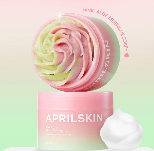 APRILSKIN - Pink Aleo Pack Cleanser 120g