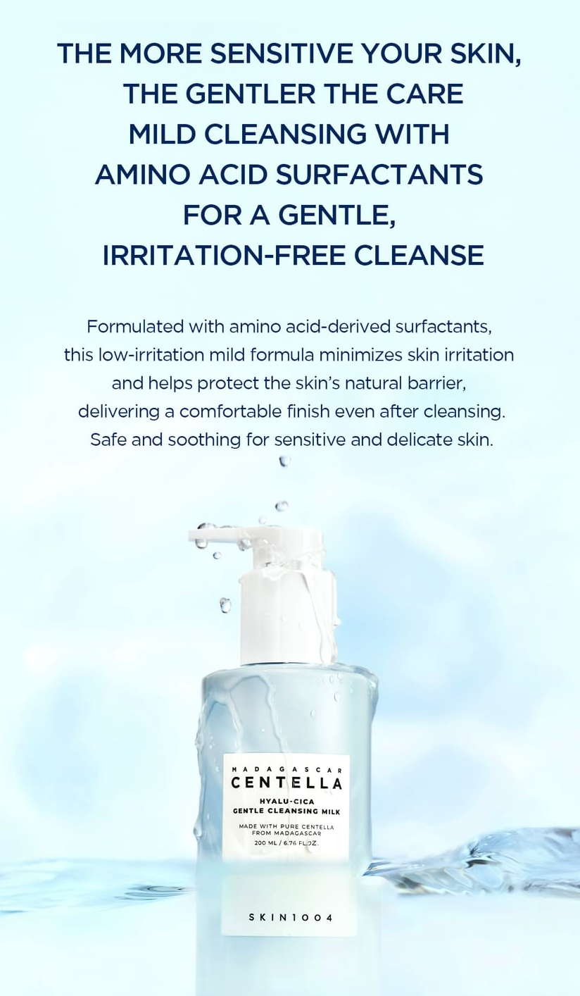 Skin1004 - Hyalu-cica Gentle Cleansing Milk 200ml