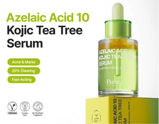 Purito Seoul - Azelaic Acid 10 Kojic Tea Tree Serum