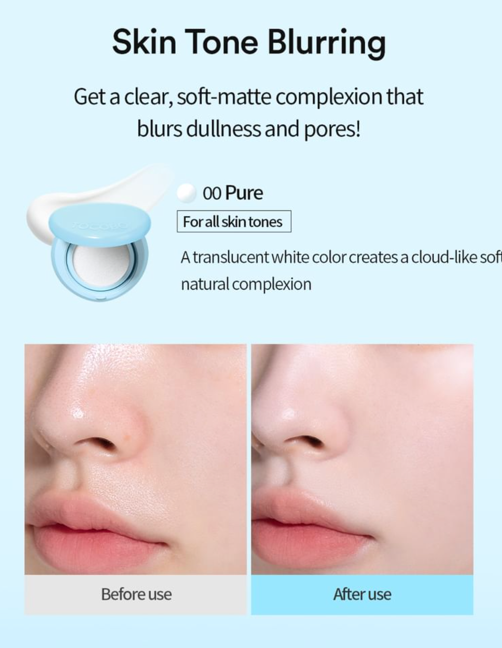 Tocobo - Blur Finish Sun Cushion SPF 50+ PA++++