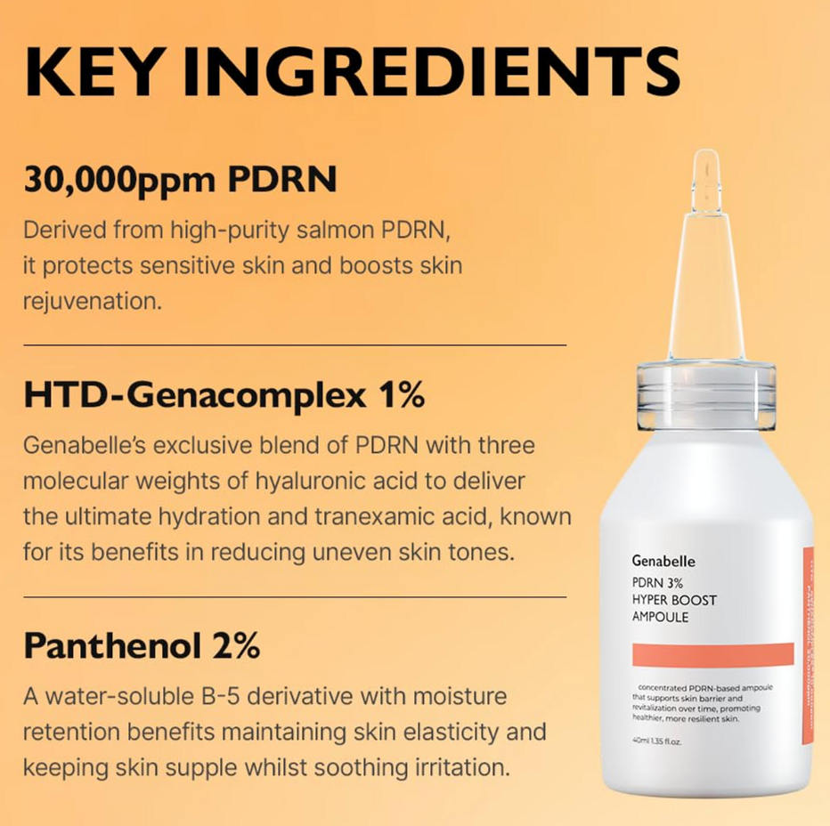 Genabelle - PDRN 3% Hyper Boost Ampoule 40ml