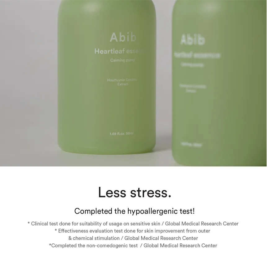 Abib - Hearleaf Essence Calming Pump 50ml