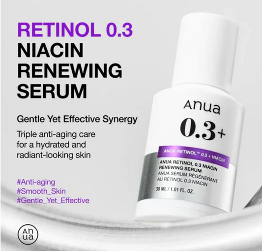 Anua - Retinol 0.3 + Niacin Serum 30ml