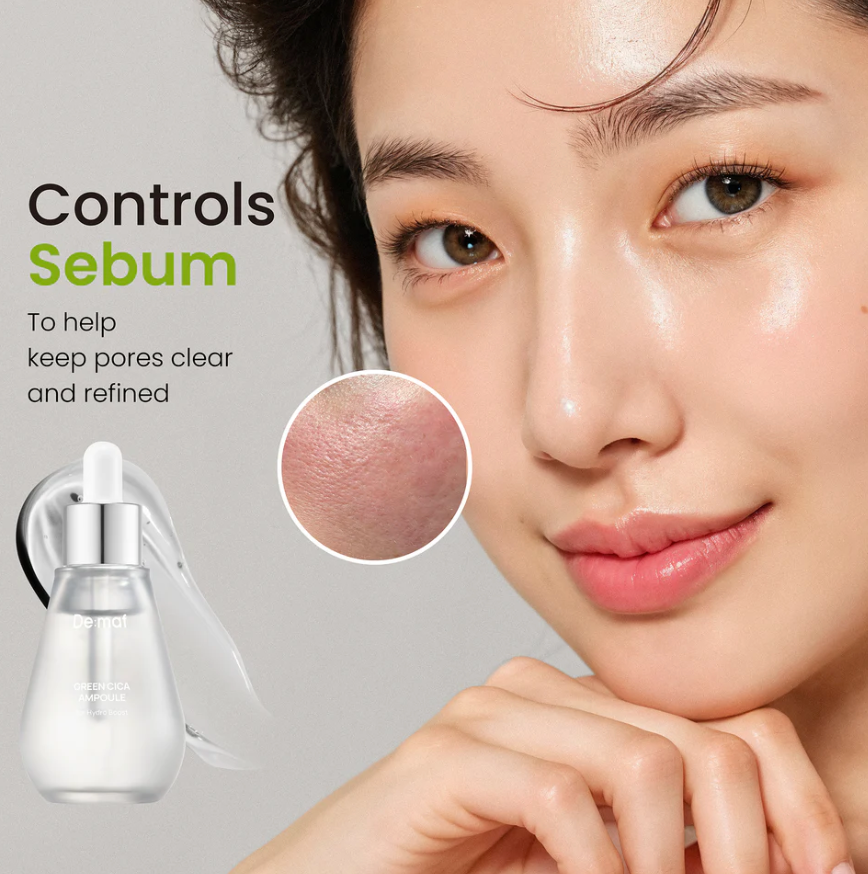 De:maf - Green Cica Pore Ampoule (55ml)