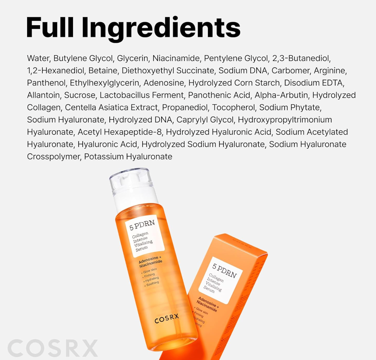 COSRX - 5 PDRN Collagen Intense Vitalizing Serum
