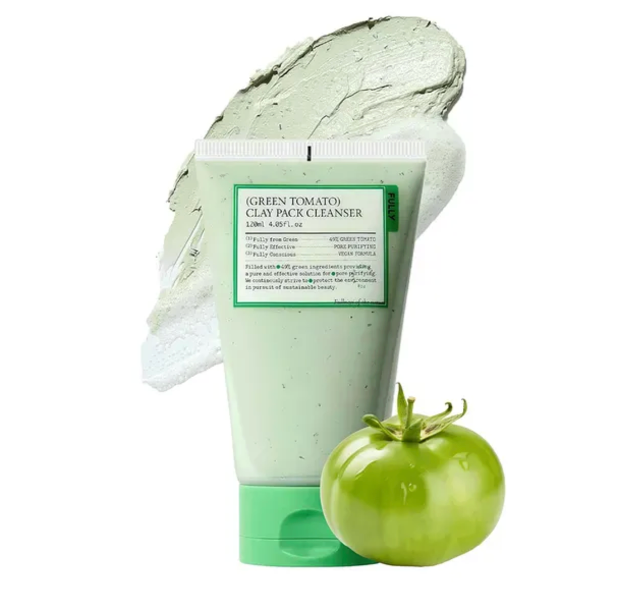 FULLY - Green Tomato Clay Mask Cleanser 120ML