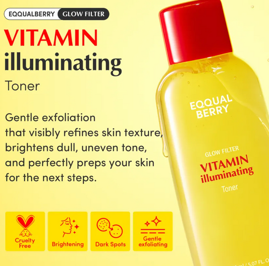 EQQUALBERRY - Vitamin Illuminating Toner