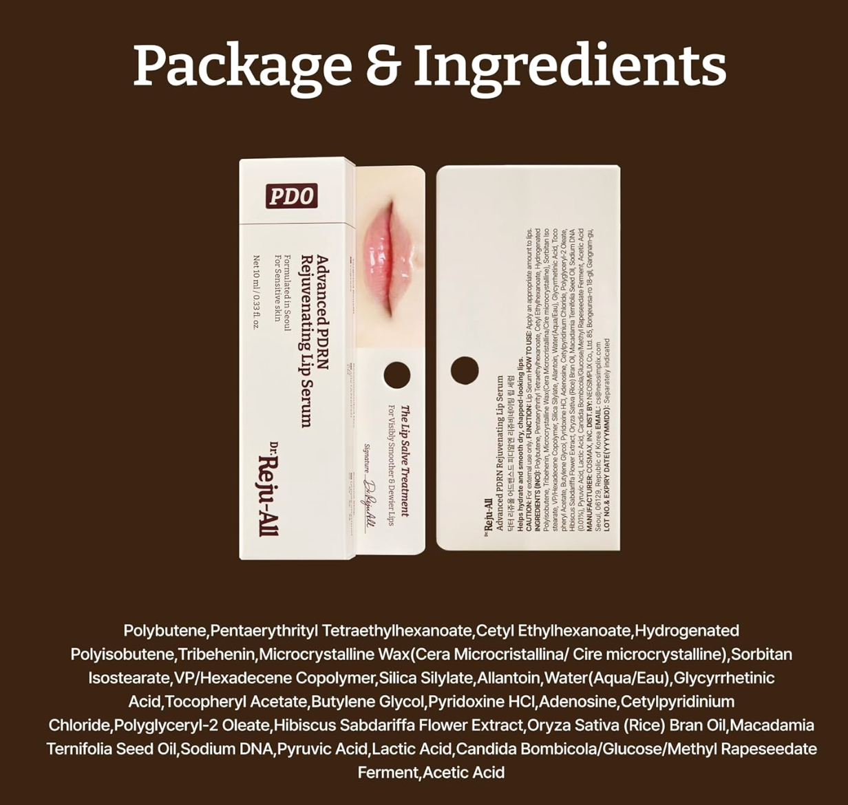 Dr Reju-all - All Advanced PDRN Rejuvenating Lip Serum