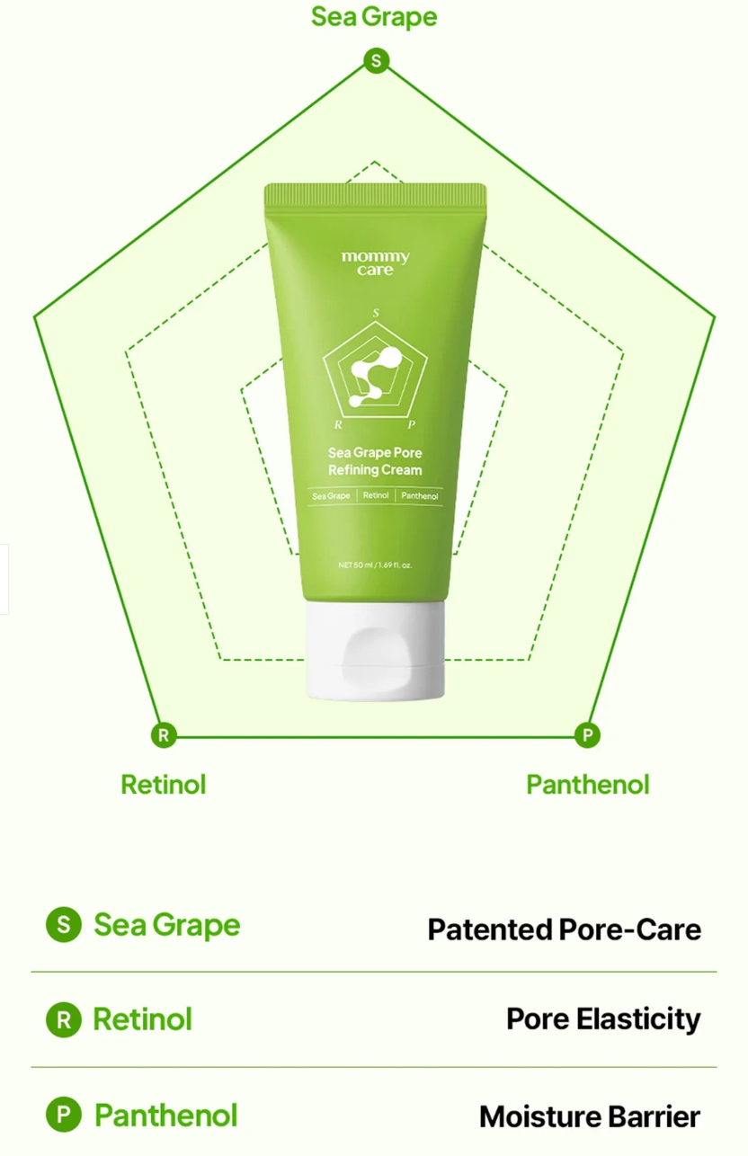 mommy Care - Sea Grape Pore Refining Cream