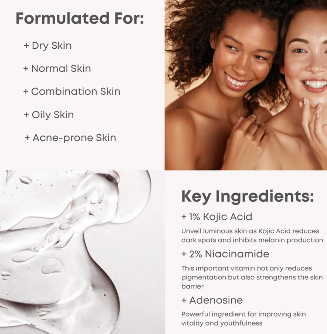 Nineless - 1% Kojic Acid Toner