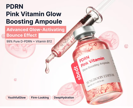 Sungboon Editor - PDRN Pink Vitamin Glow Boosting Ampoule