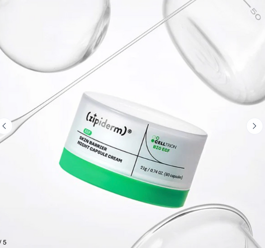 Zipiderm - EGF Skin Barrier Night Capsule Cream 21g