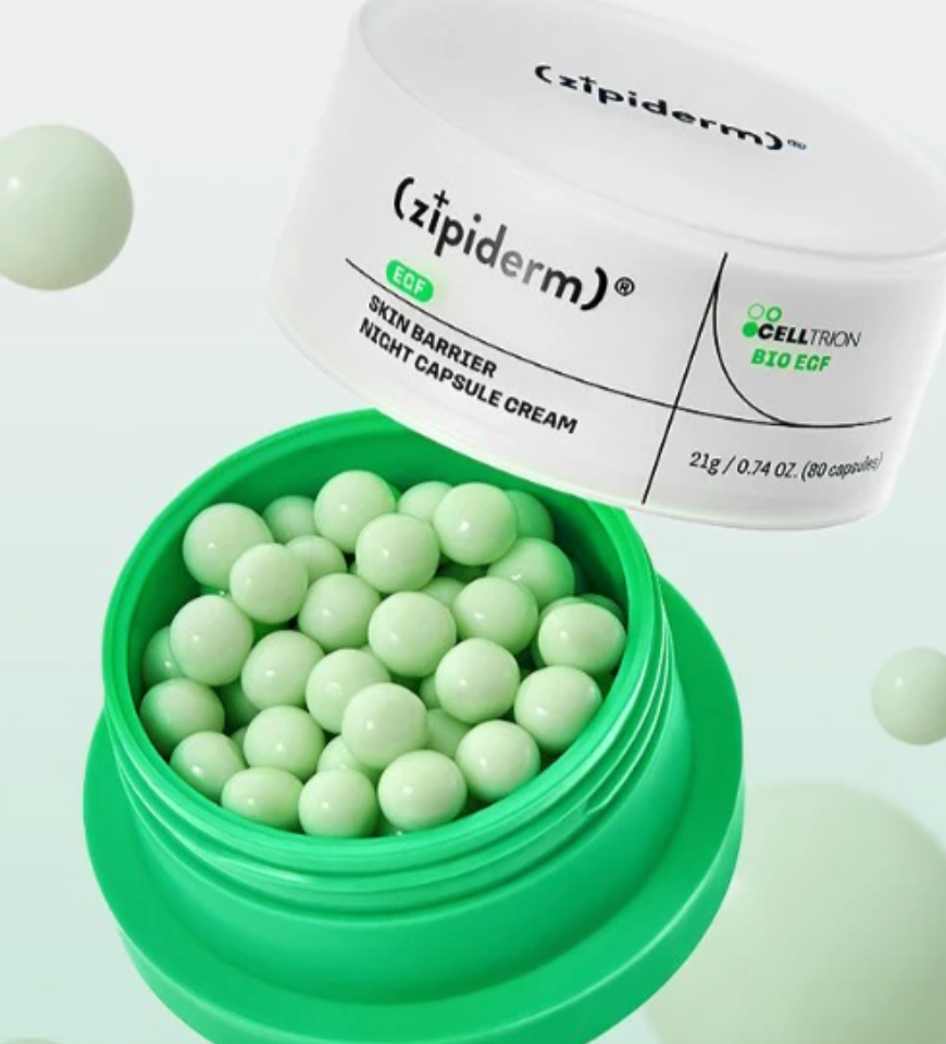 Zipiderm - EGF Skin Barrier Night Capsule Cream 21g