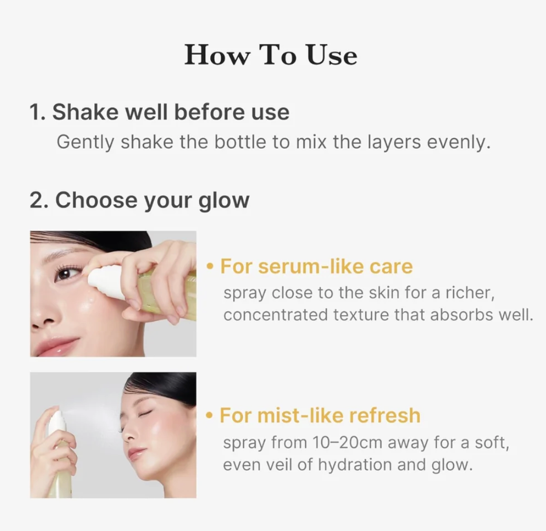 Medicube - Kojic acid turmeric vita jelly mist serum