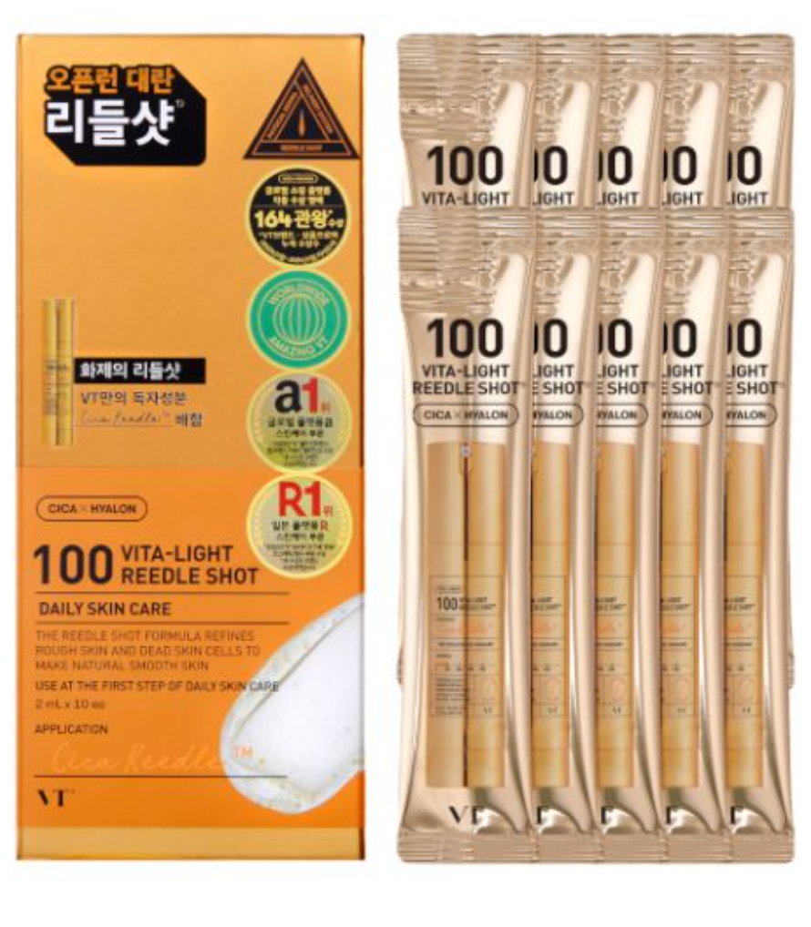 VT - Vita-Light Reedle Shot 100 Stick Pouch - 2ml*10pcs