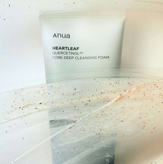 ANUA HEARTLEAF + BHA QUERCETINOL PORE DEEP CLEANSING FOAM