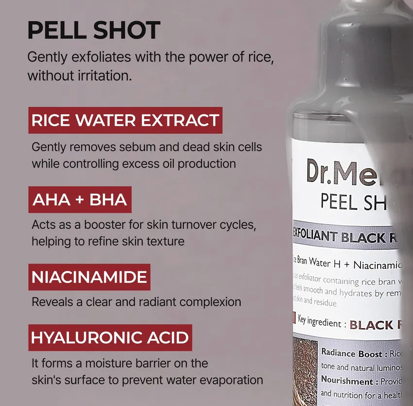 Dr. Melaxin - PEEL SHOT Black Rice