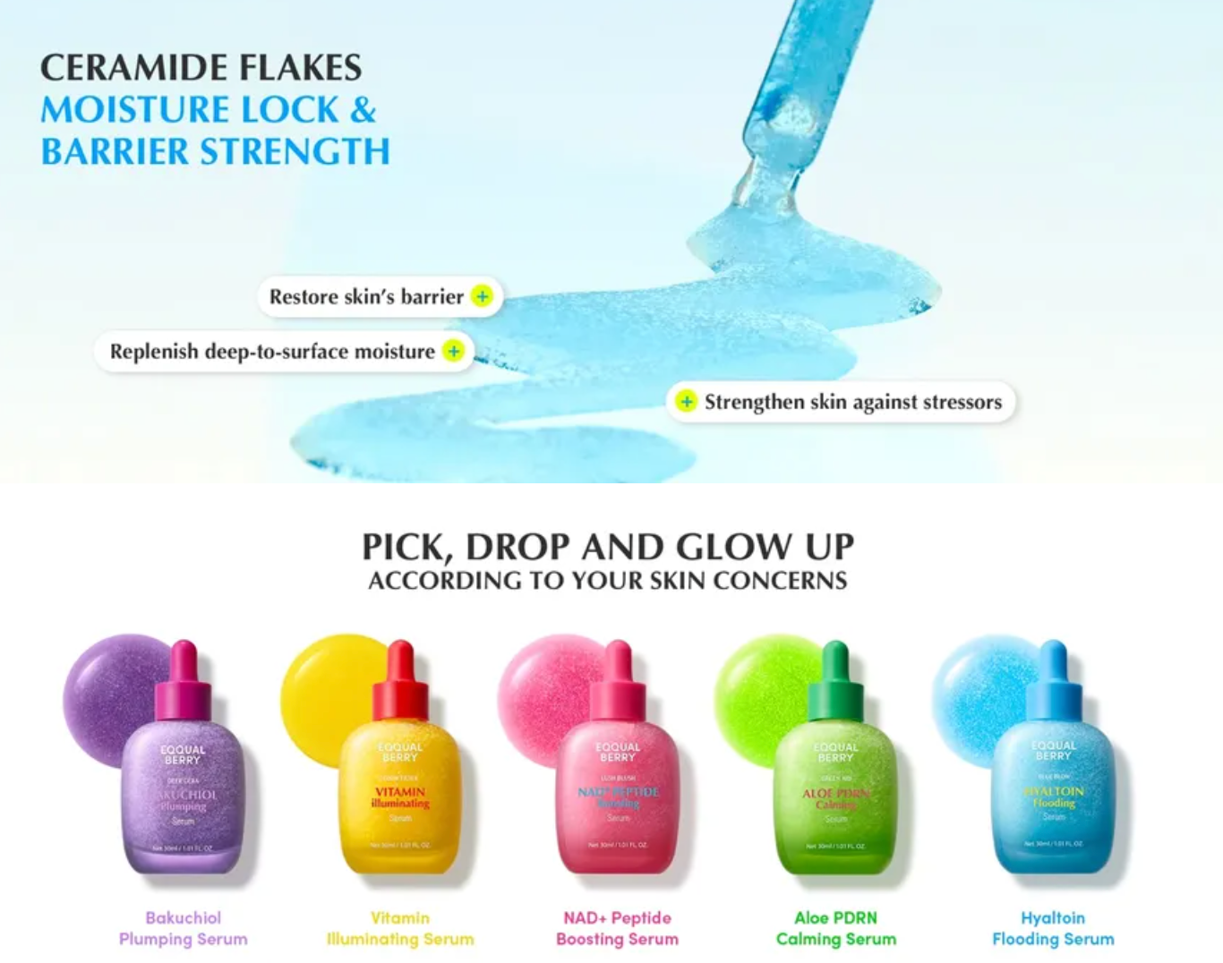 EQQUALBERRY - Hyaltoin Flooding Serum