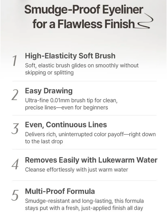 MACQUEEN - WATERPROOF PEN EYELINER