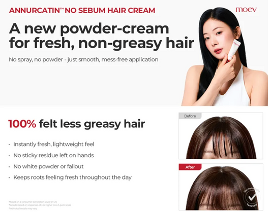 MOEV - Annurcatin No Sebum Hair Cream - 30g