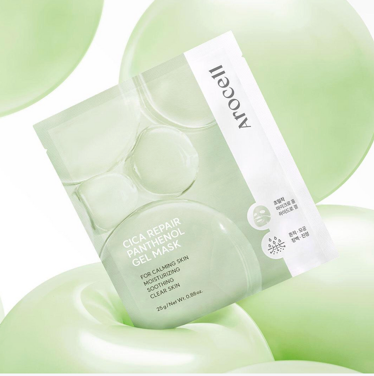 Arocell - Cica Repair Panthenol Gel Mask Sheet