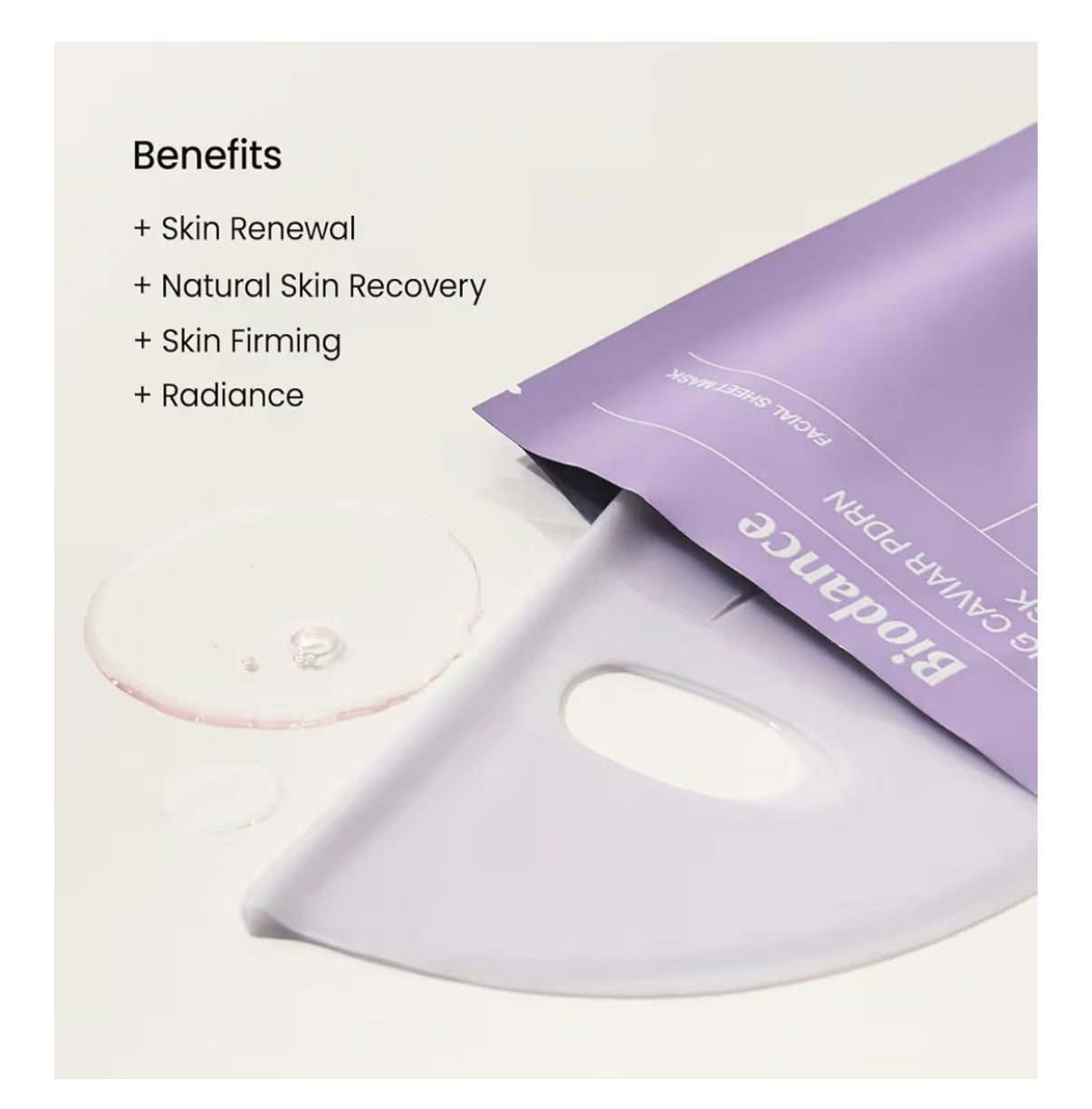 BIODANCE Rejuvenating Caviar PDRN Real Deep Mask sheet 1ea