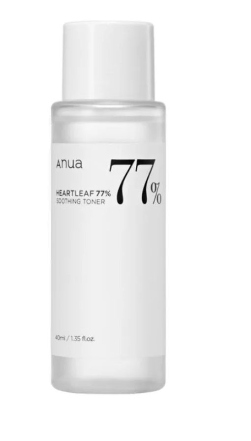 ANUA HEARTLEAF 77+ HYALURON SOOTHING TONER 40mL