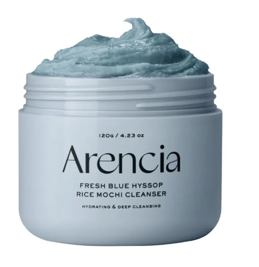 ARENCIA Fresh Blue Hyssop Rice Mochi Cleanser (120g)