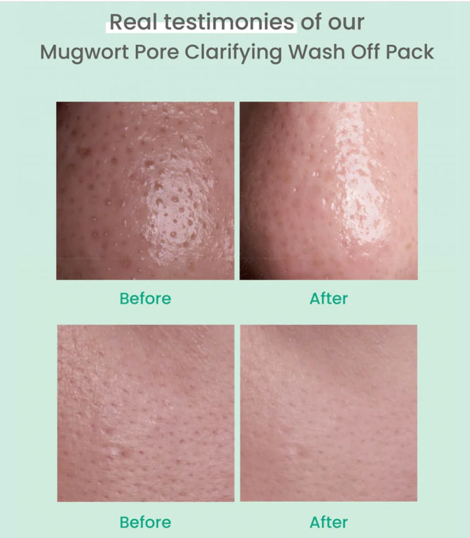 AXIS-Y Mugwort Pore Clarifying Wash Off Pack (100mL)