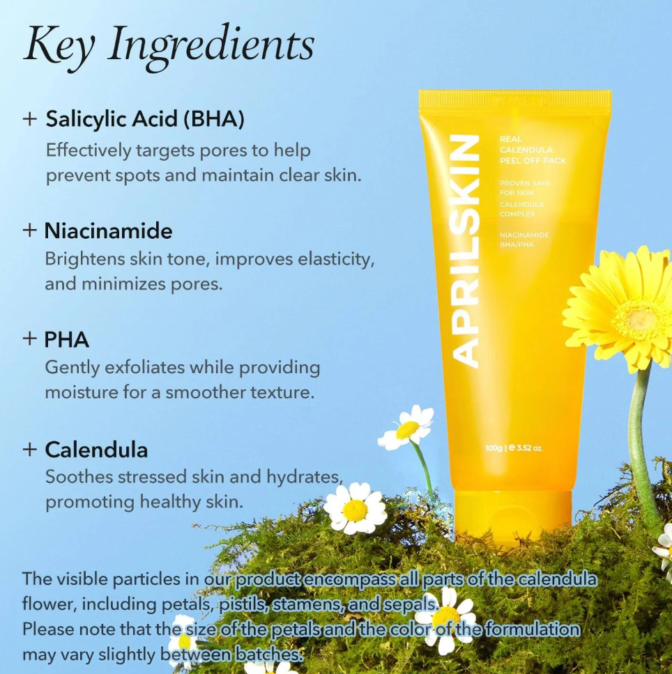APRILSKIN Real Calendula Peel Off Pack 100g