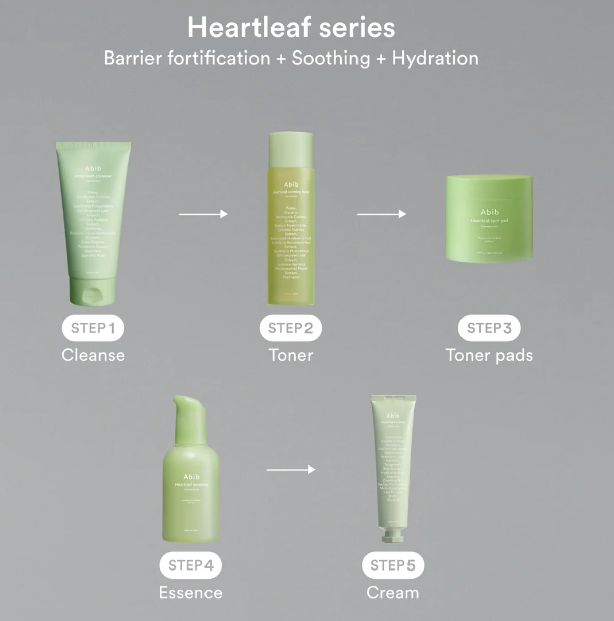 ABIB HEARTLEAF CALMING TONER SKIN BOOSTER 200ml