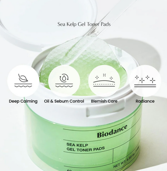 Biodance Sea Kelp Gel Toner Pad (60pc)
