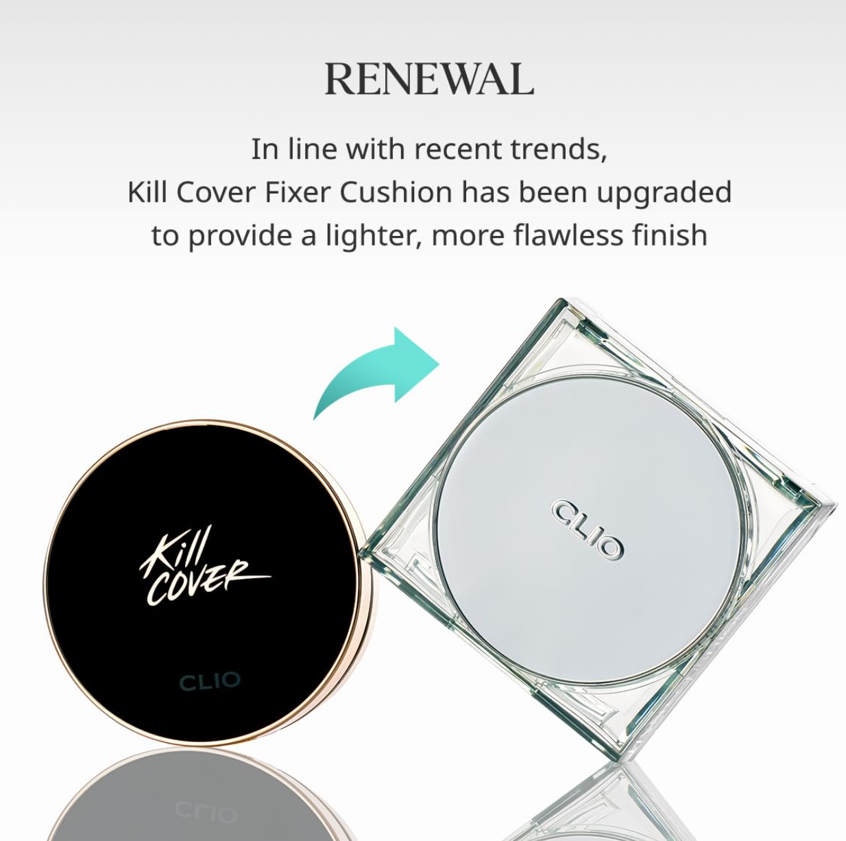 CLIO - KILL COVER SKIN FIXER CUSHION 15g (+with refill)