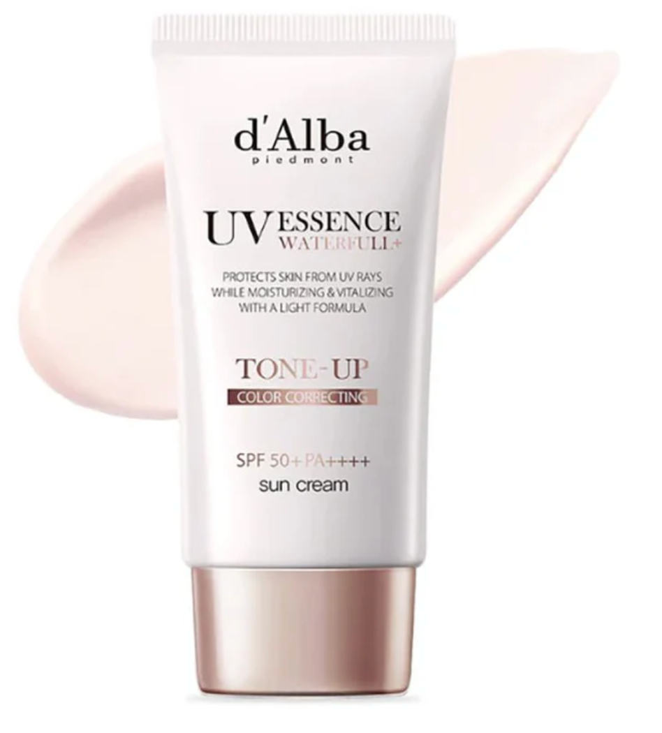 d'Alba - UV ESSENCE WATERFULL+ TONE-UP PINK CORRECTING 50ml