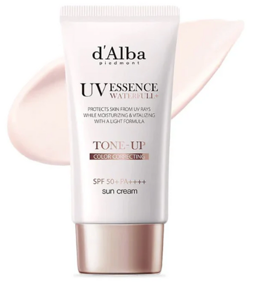 d'Alba - UV ESSENCE WATERFULL+ TONE-UP PINK CORRECTING 50ml