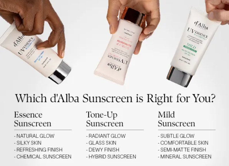 d'Alba - UV ESSENCE WATERFULL+ TONE-UP PINK CORRECTING 50ml