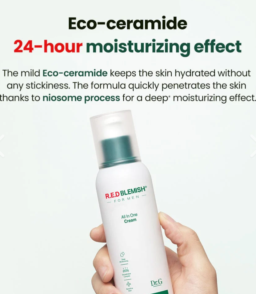 [Men] Dr. G - R.E.D BLEMISH FOR MEN ALL IN ONE CREAM SOOTHING SOLUTION (NO BOX)