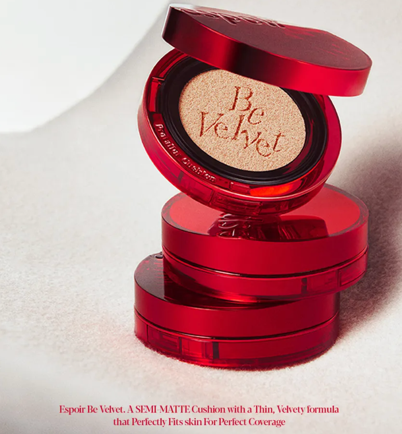 Espoir - Pro Tailor Be Velvet Cover Cushion 13g+13g(refill)
